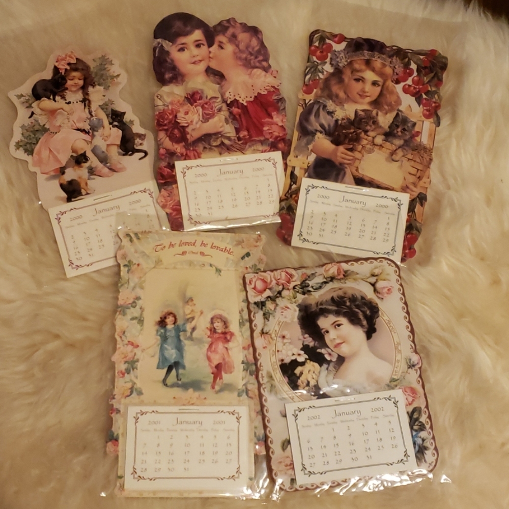 NEW!! Vintage Victorian Calendars
